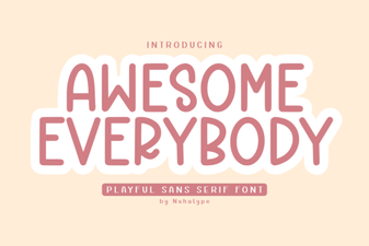 Awesome Everybody Font: Designs for Collaboration