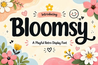 Bloomsy Font: Create Elegant Designs & Typography