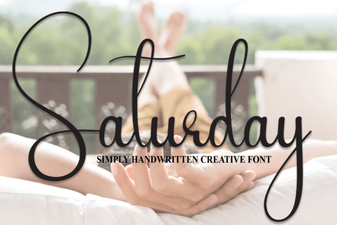 Saturday Fonts for Creative Web Design Projects