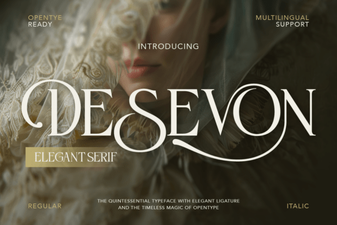 The Desevon Font: Clean & Creative Modern Typography